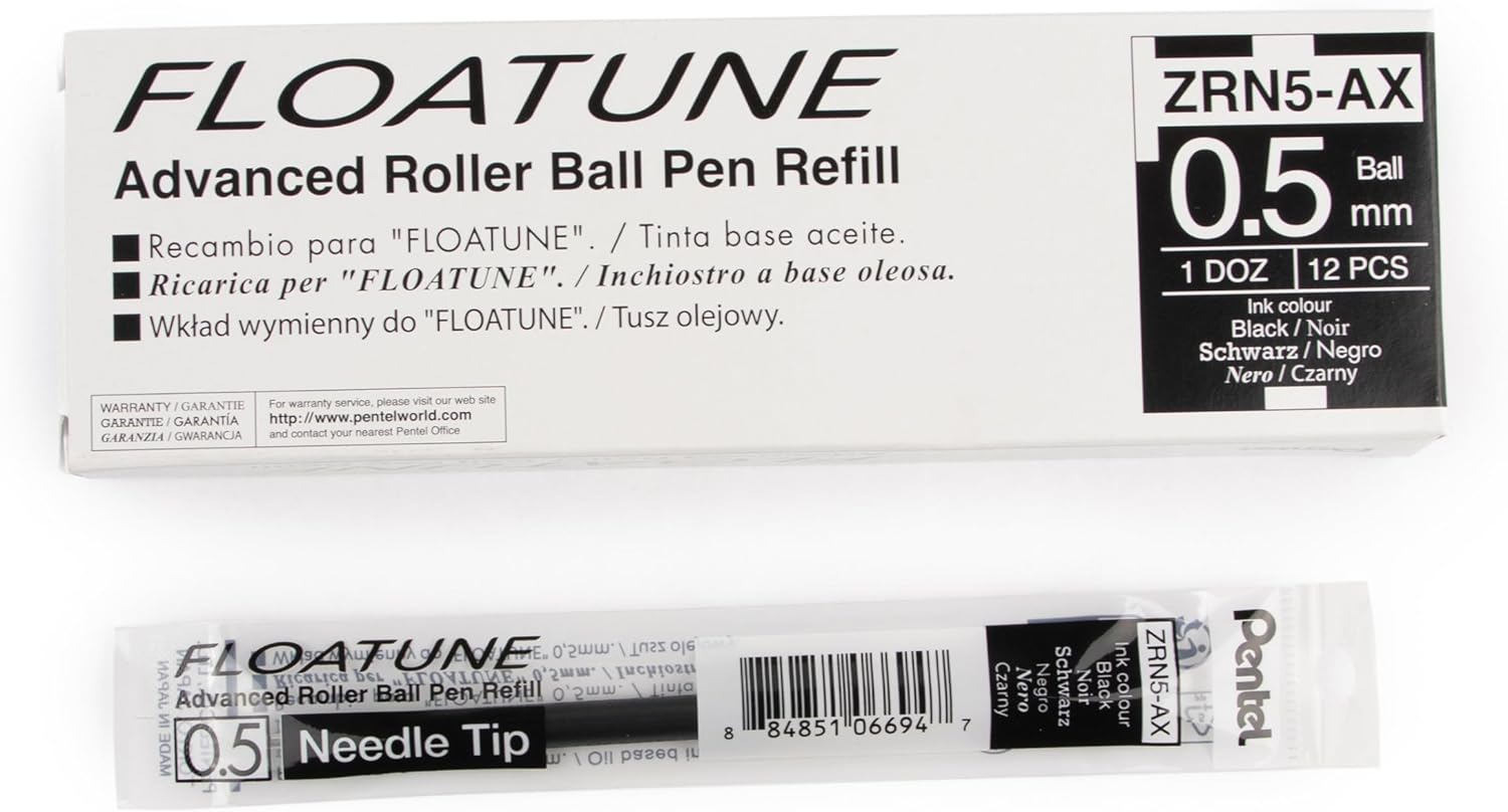 FLOATUNE REFILL .5MM BLACK