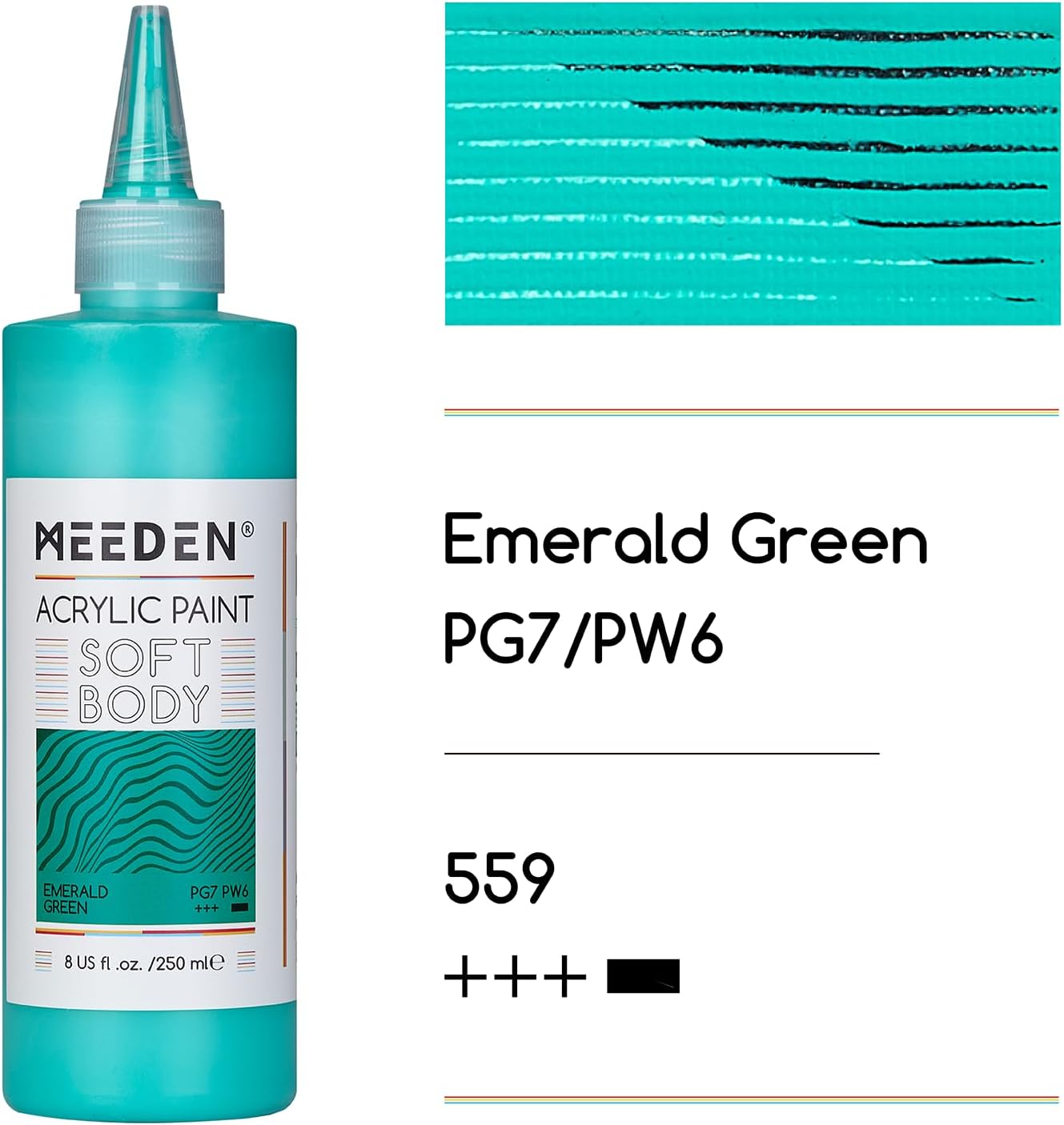 Meeden Acrylic Soft Body Paints / 250mL Bottles