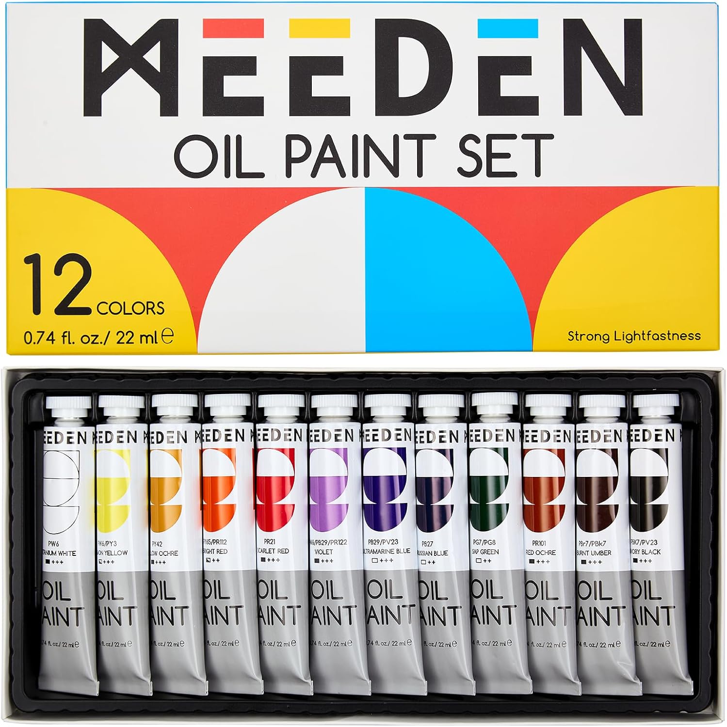 Meeden Oil Paint Sets / 22mL Tubes