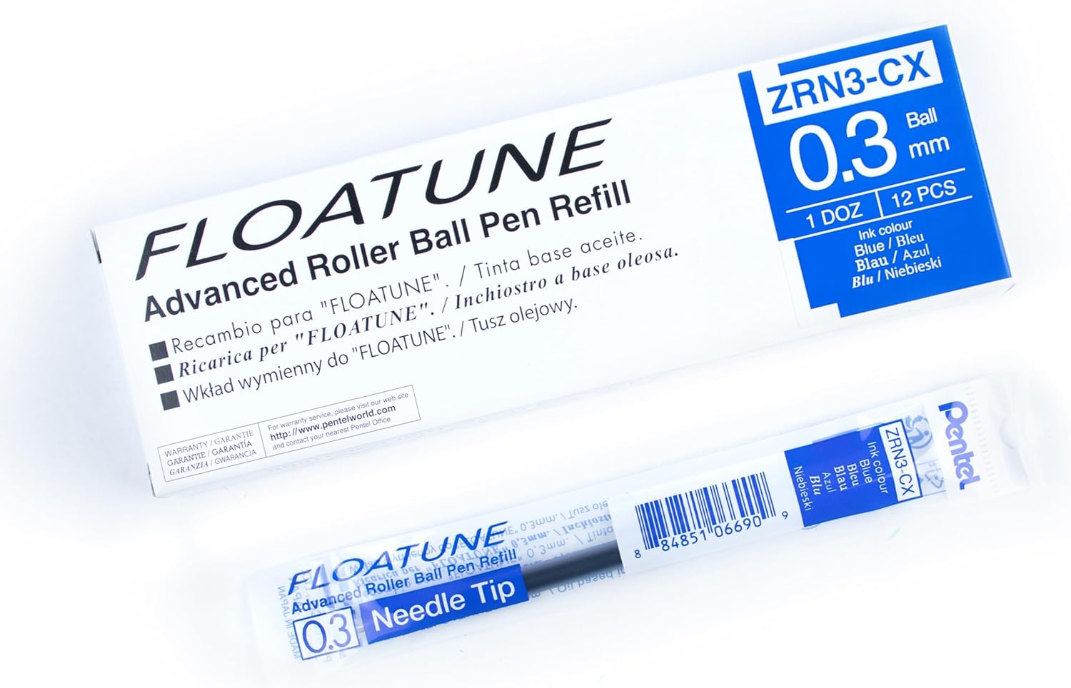 FLOATUNE REFILL .3MM BLUE