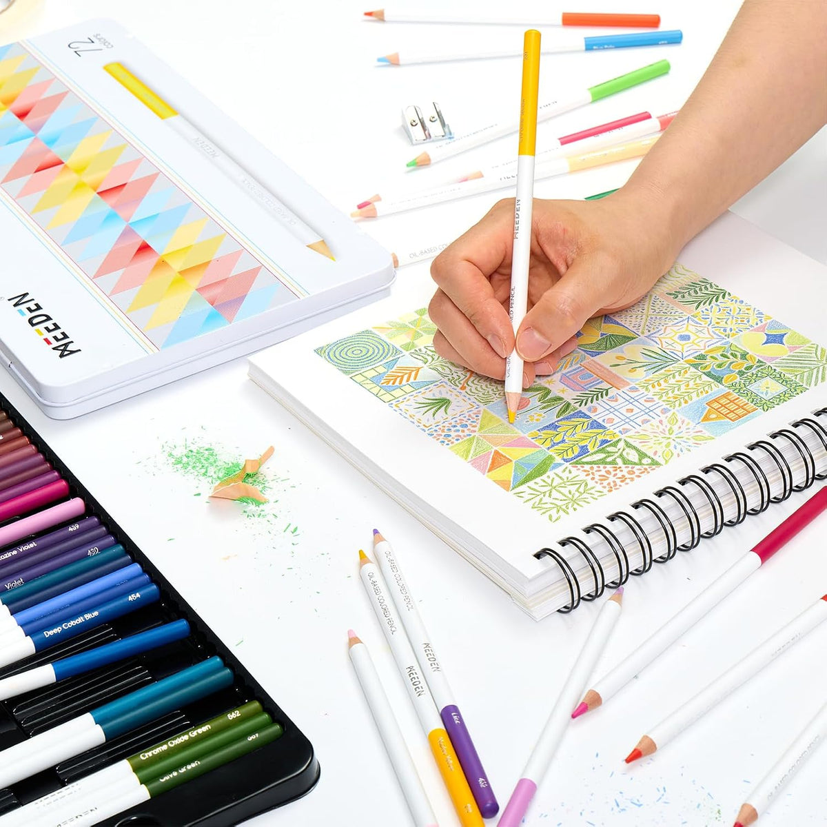 Meeden Coloured Oil Based Pencil Sets