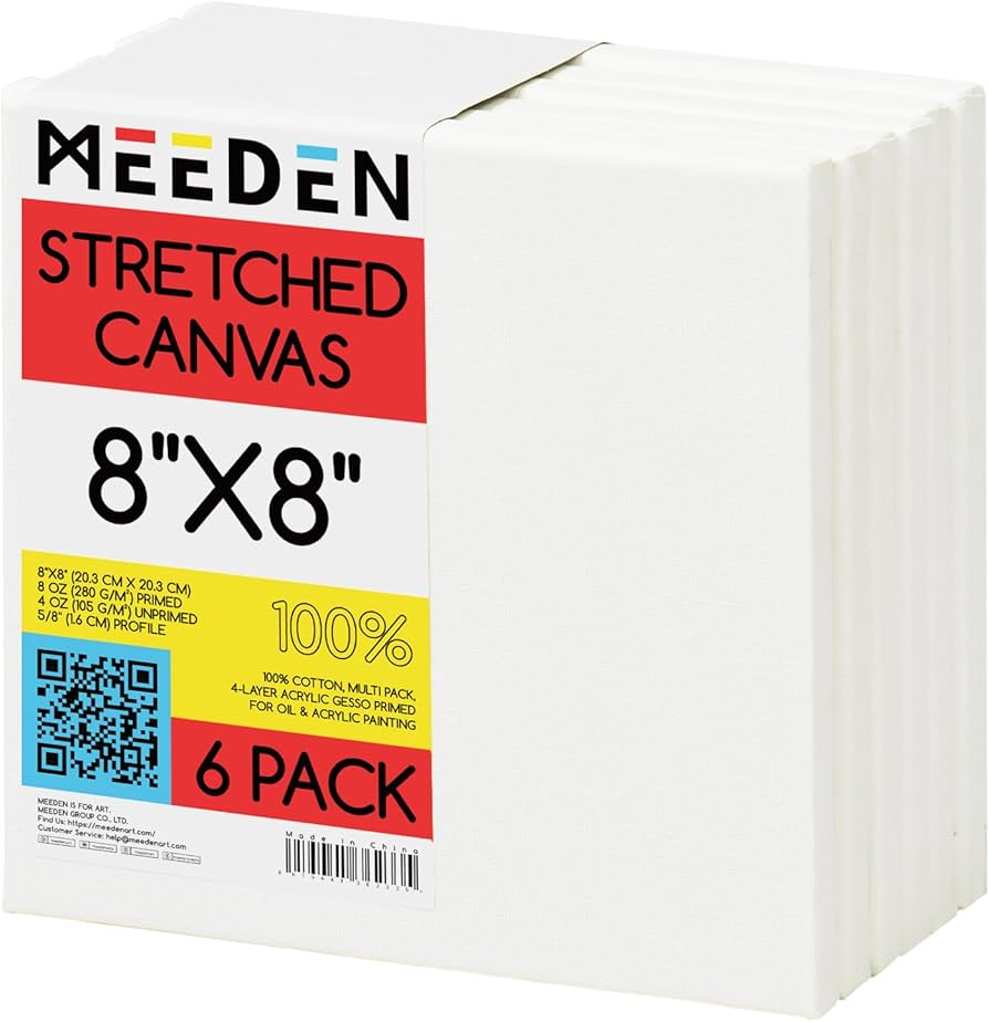 Standard 5/8" Canvas Bulk Value Packs