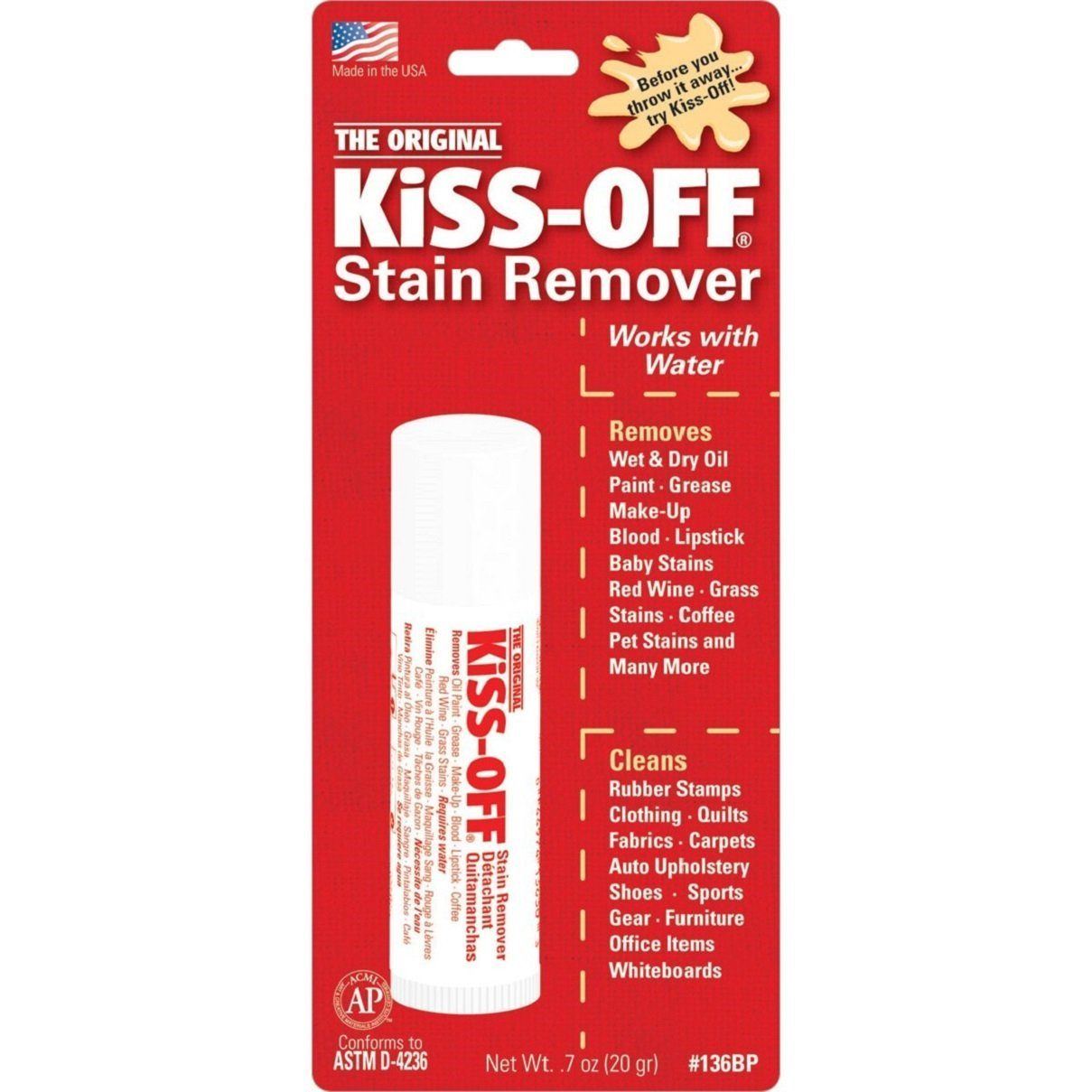 Kiss-Off Stain Remover