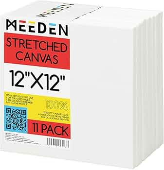 Standard 5/8" Canvas Bulk Value Packs
