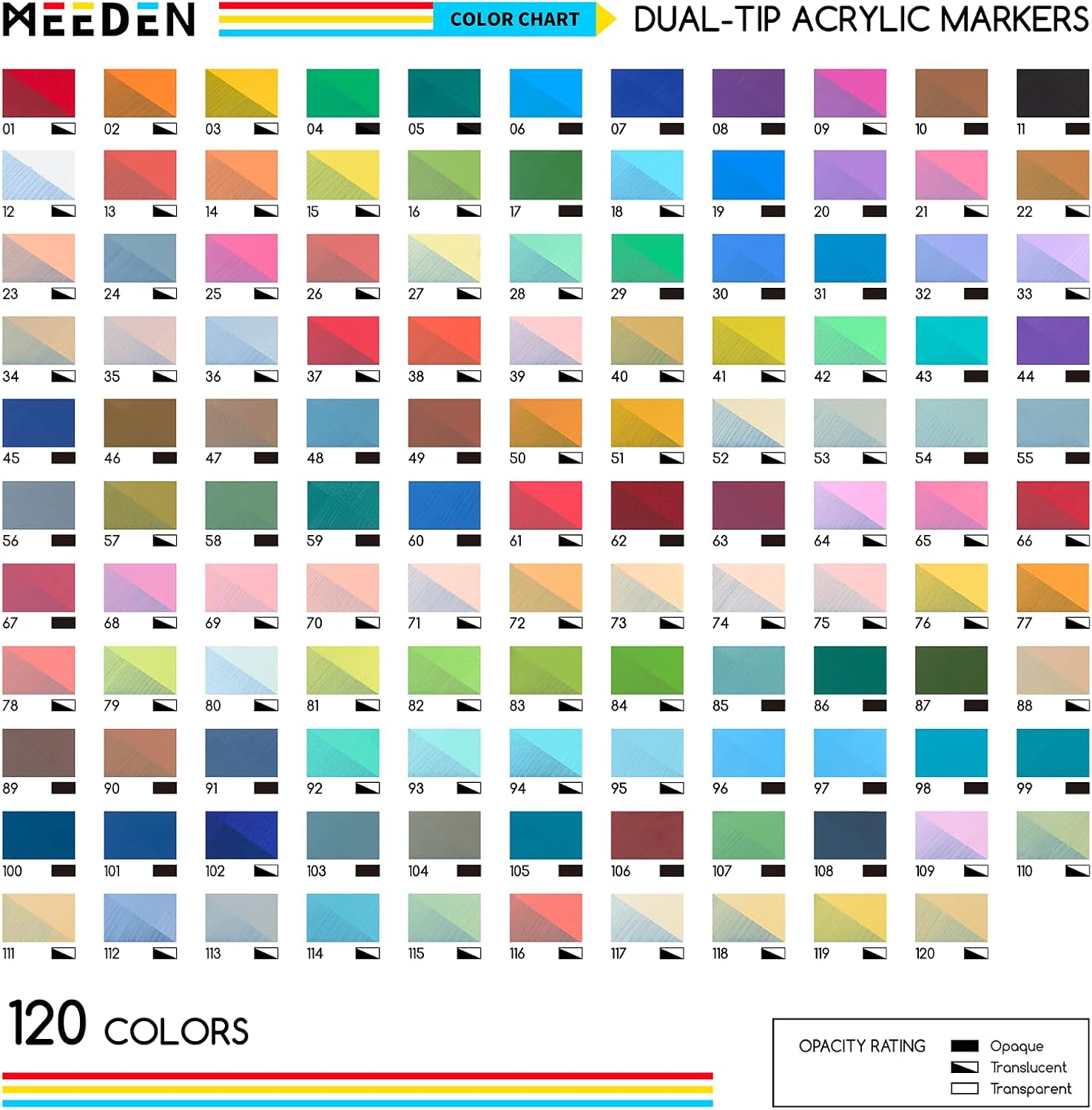 Acrylic Dual-Tip Markers