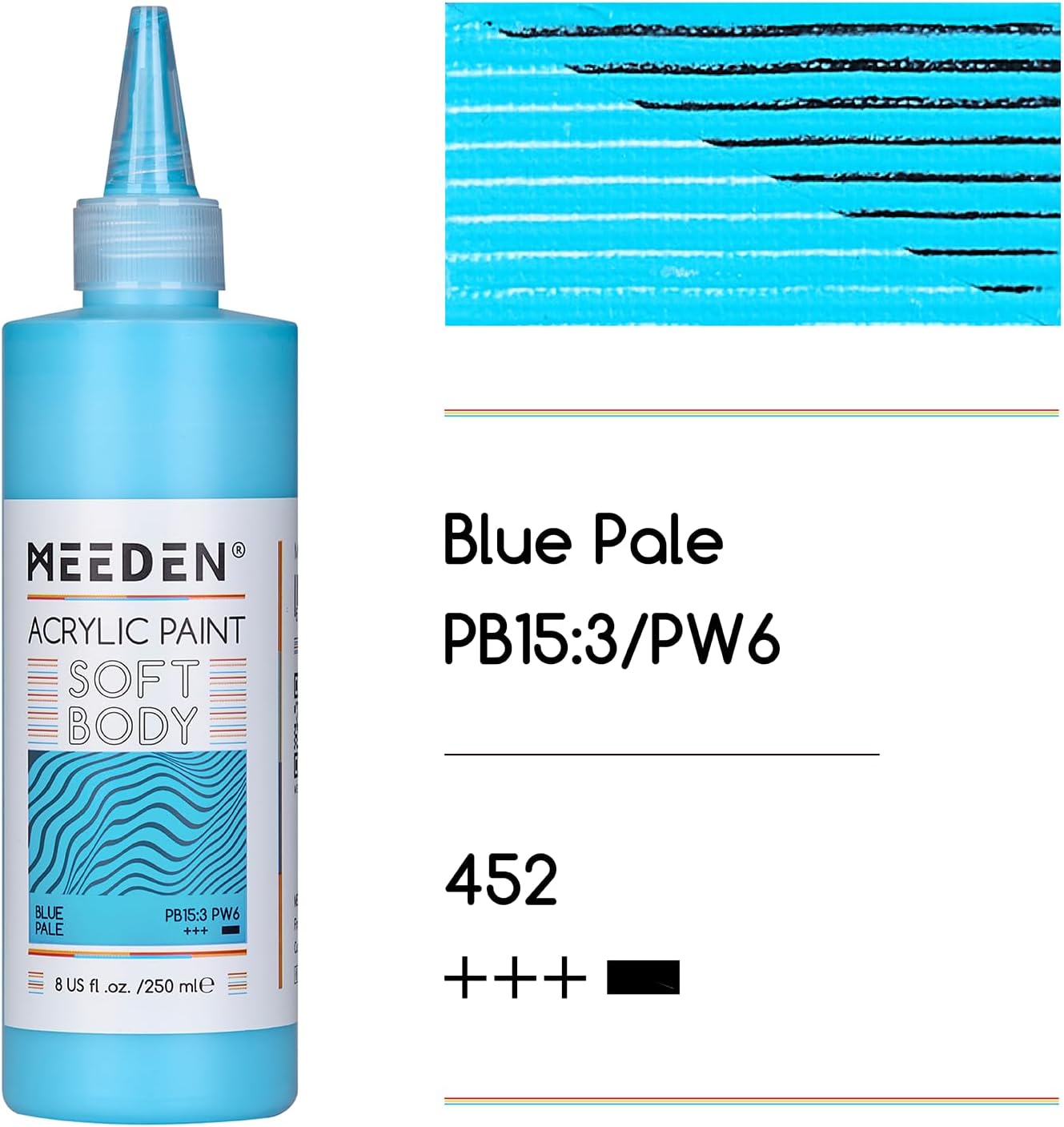 Meeden Acrylic Soft Body Paints / 250mL Bottles