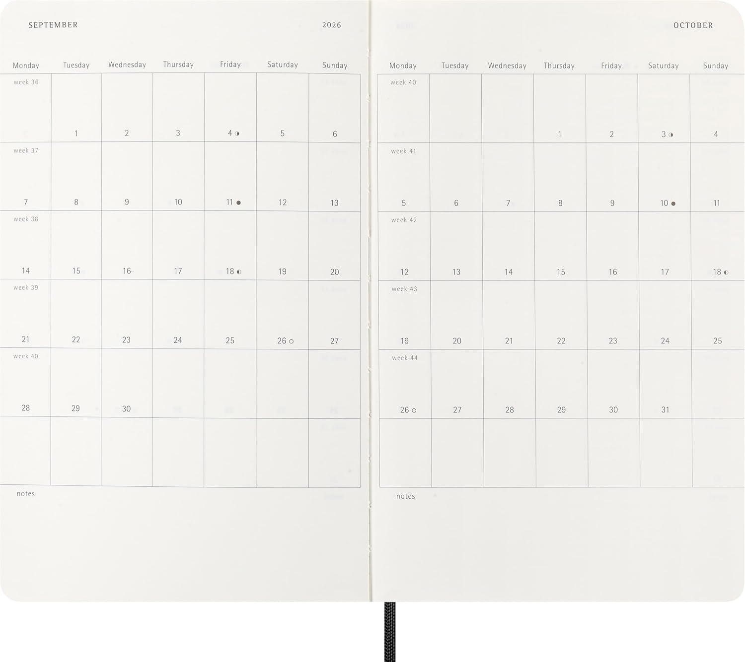 Moleskine 12-Month Daily Planners - Soft Cover