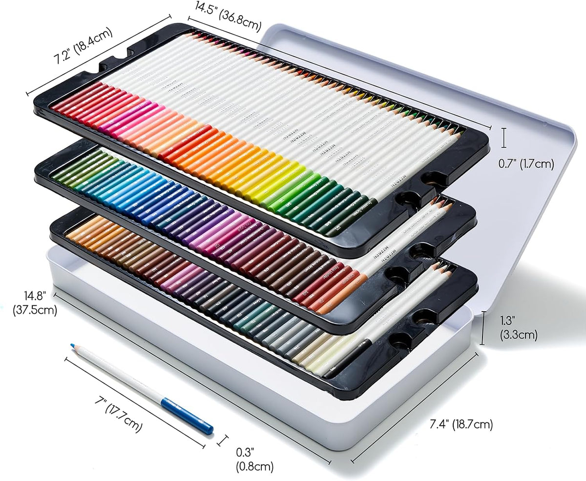 Meeden Coloured Oil Based Pencil Sets