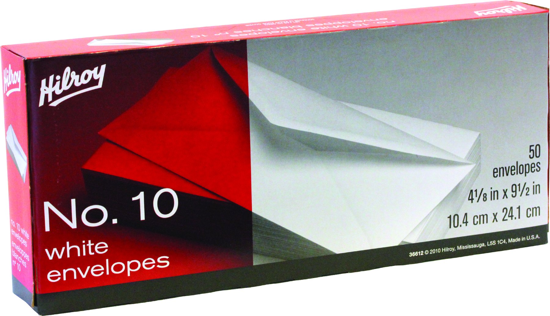 Hilroy No.10 Envelopes 50pk