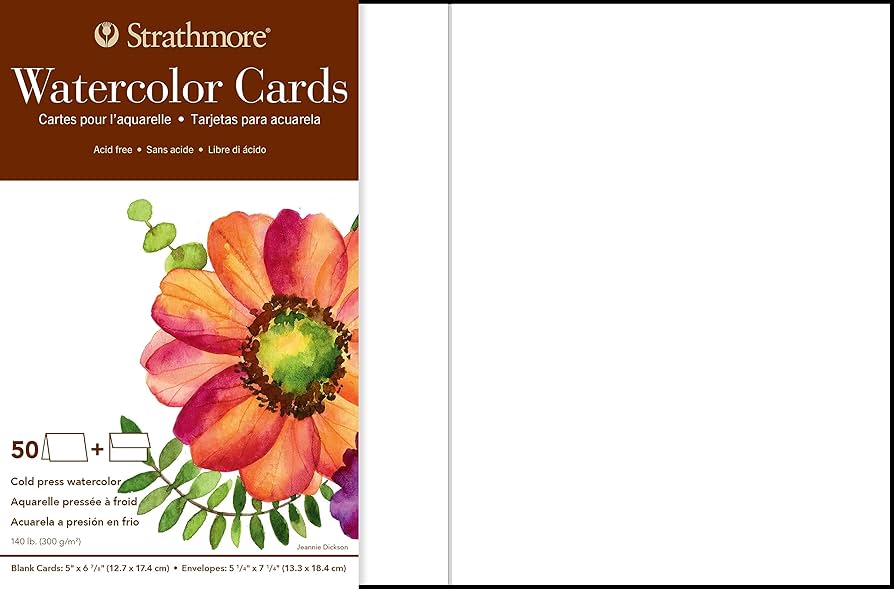 Strathmore Watercolour Cards