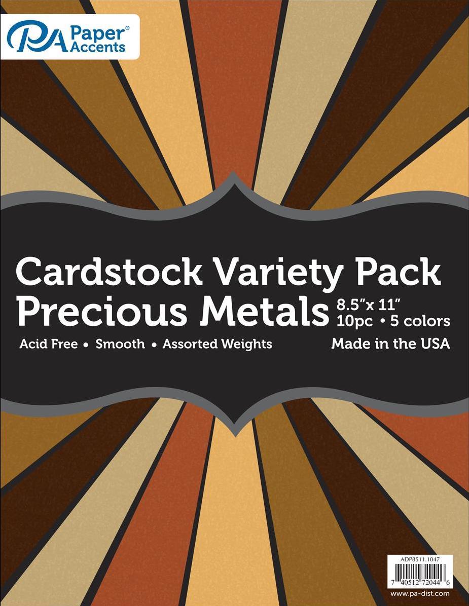 Assorted 8.5x11" Coloured Paper Packs