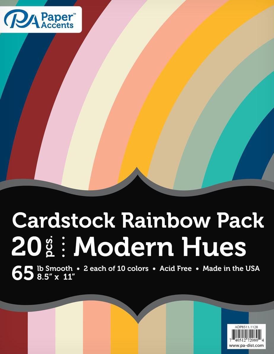 Assorted 8.5x11" Coloured Paper Packs