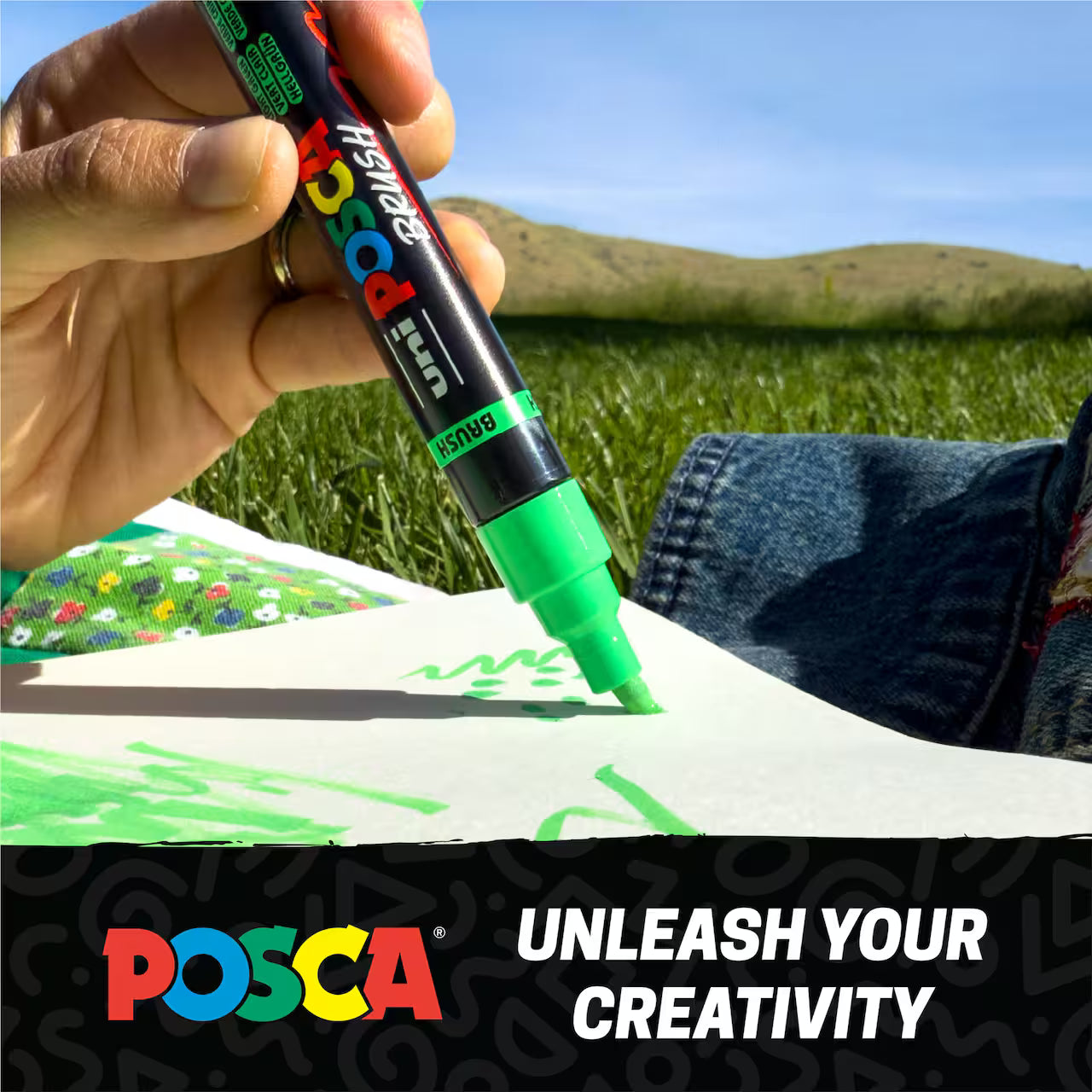 Posca Brush Marker Sets