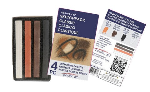 Drawing Pastels Sketchpack 4pc