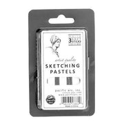 Soft Drawing Pastel 3pk White