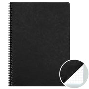Agebag Notebook Graphic Grid 5x5 Black - A4