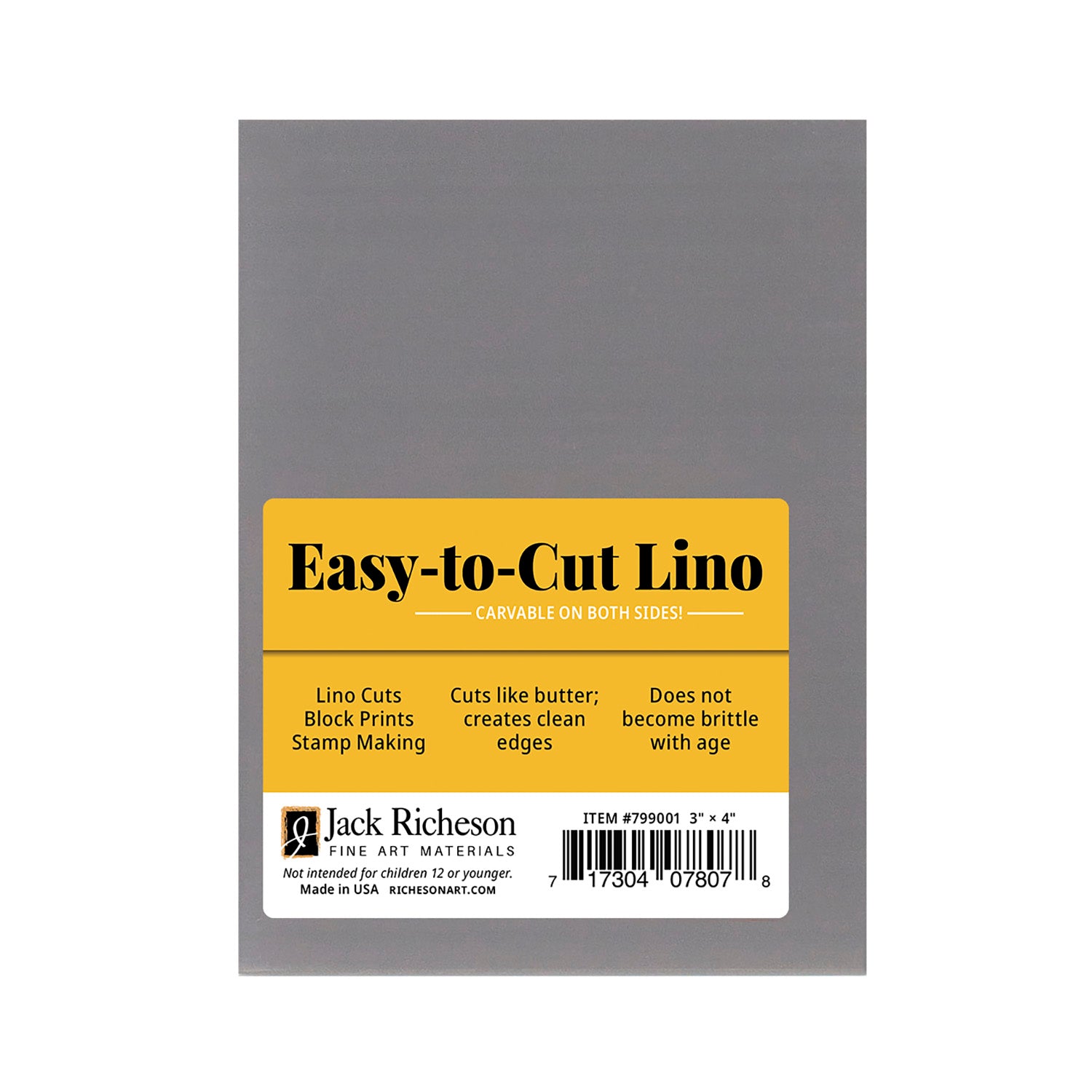 Easy Cut Lino Unmounted Grey