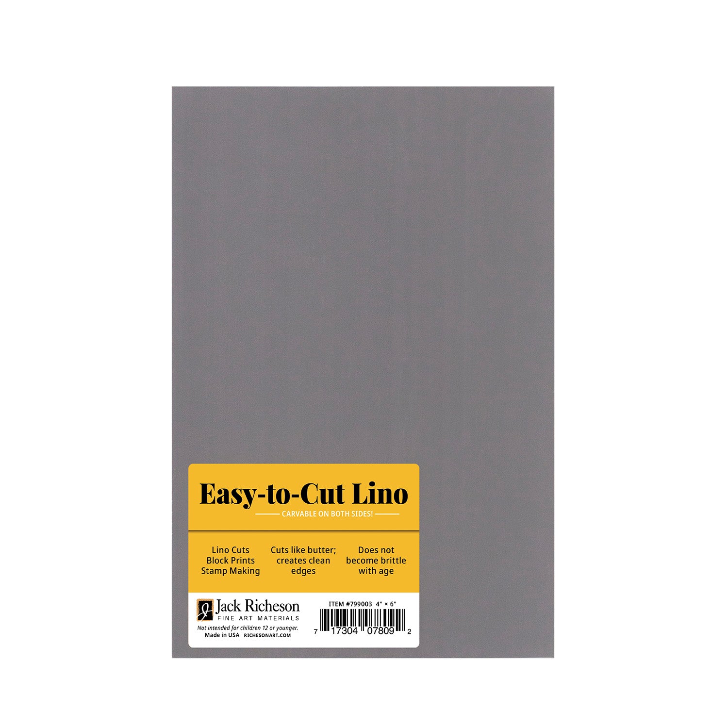 Easy Cut Lino Unmounted Grey