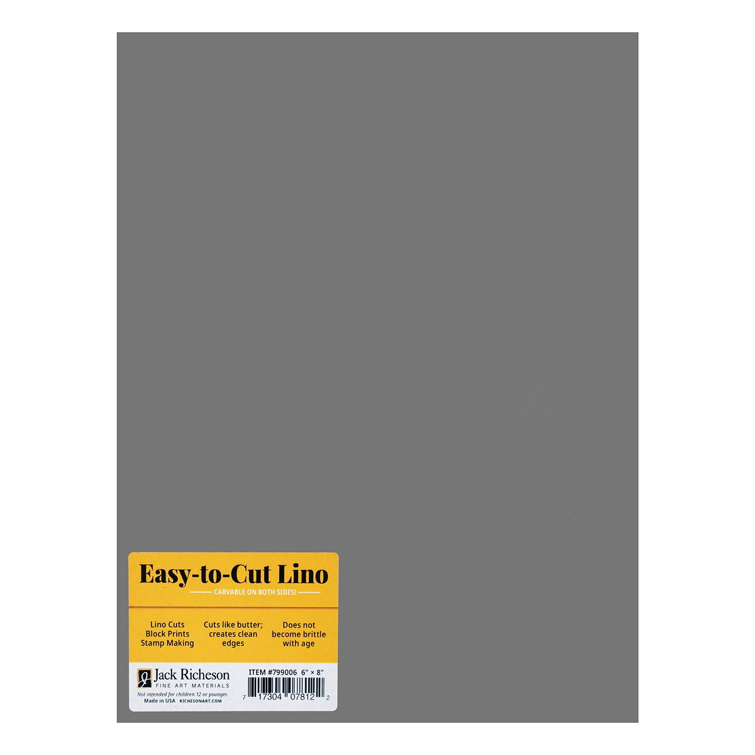 Easy Cut Lino Unmounted Grey