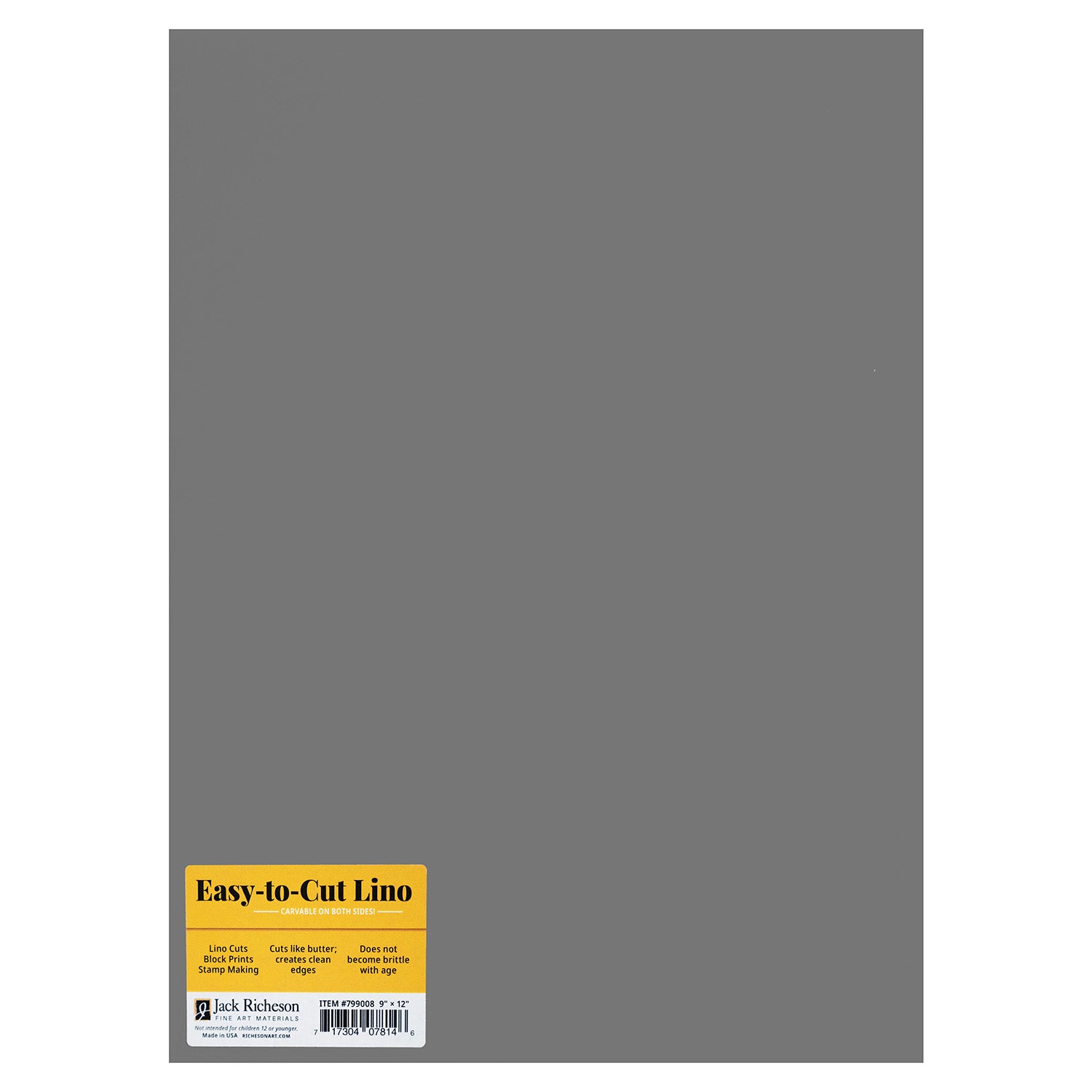 Easy Cut Lino Unmounted Grey