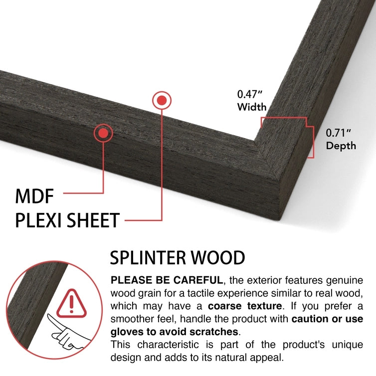 Dryades Wood Veneer Frames