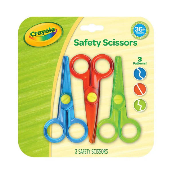 Crayola Safety Scissors - 3 pack 806874