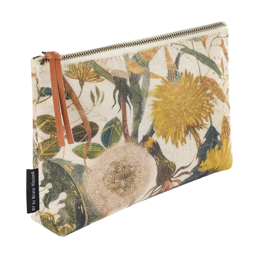 Bruno Visconti canvas pencil pouch, Summer Greens, image 4