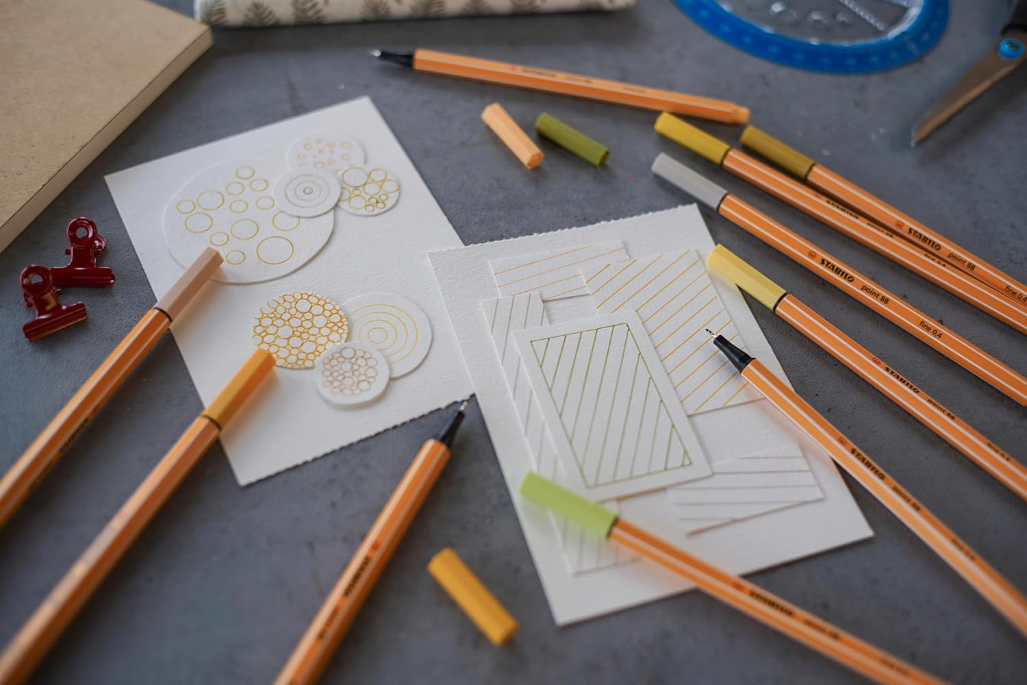 STABILO Fineliner 0.88mm / 20-pack / Assorted Colours with Case