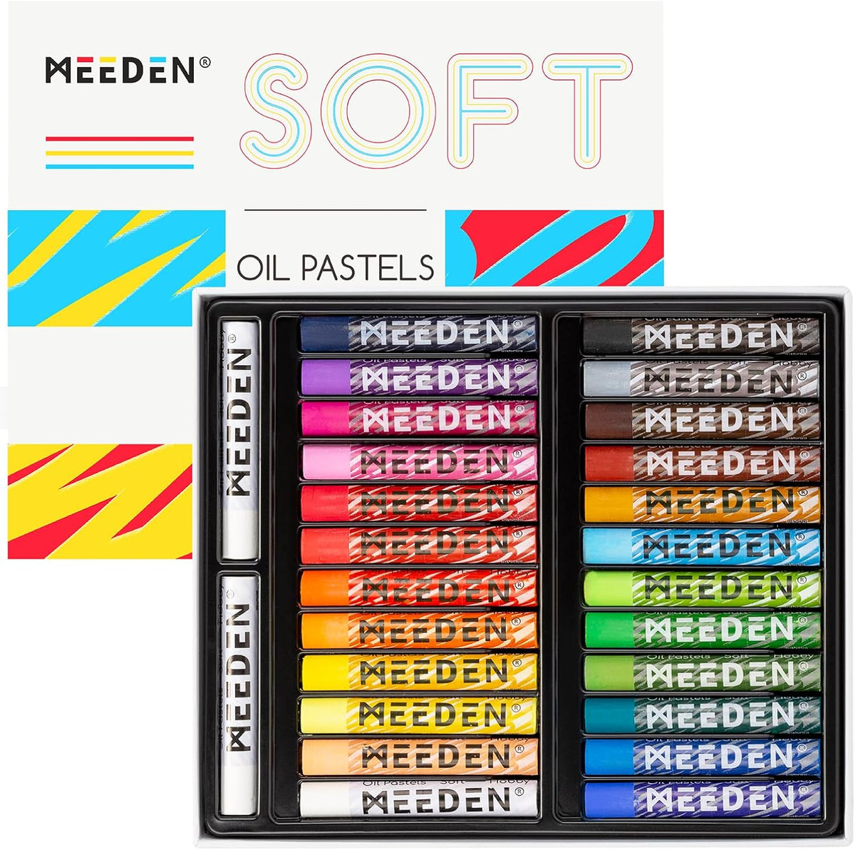 Ensembles de pastels à l'huile