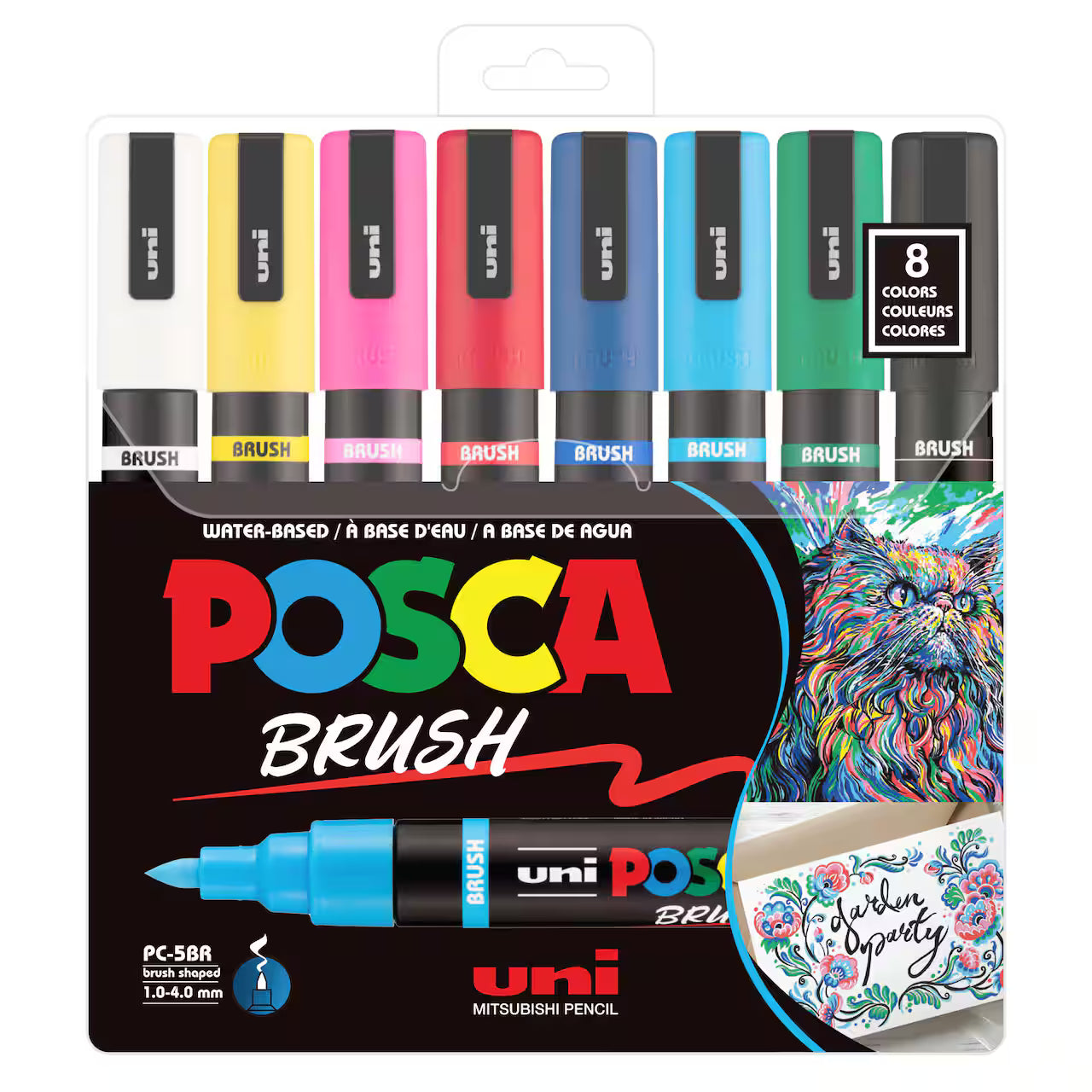 Posca Brush Marker Sets