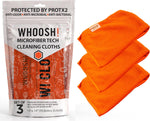 Whoosh Microfiber Cloths 3-pack