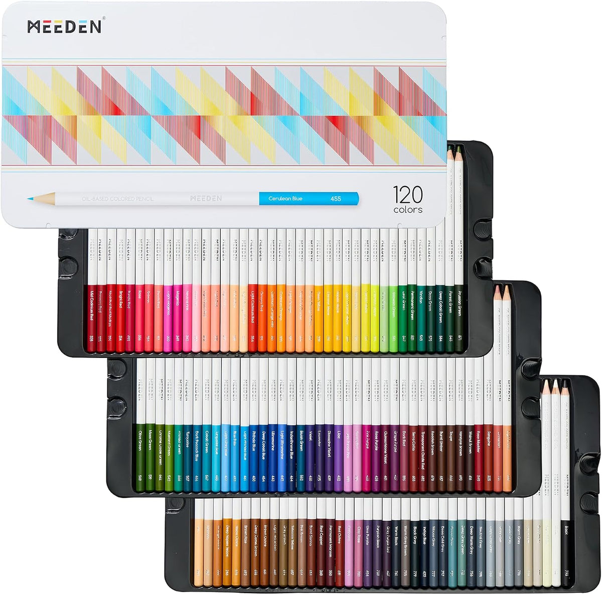 Meeden Coloured Oil Based Pencil Sets