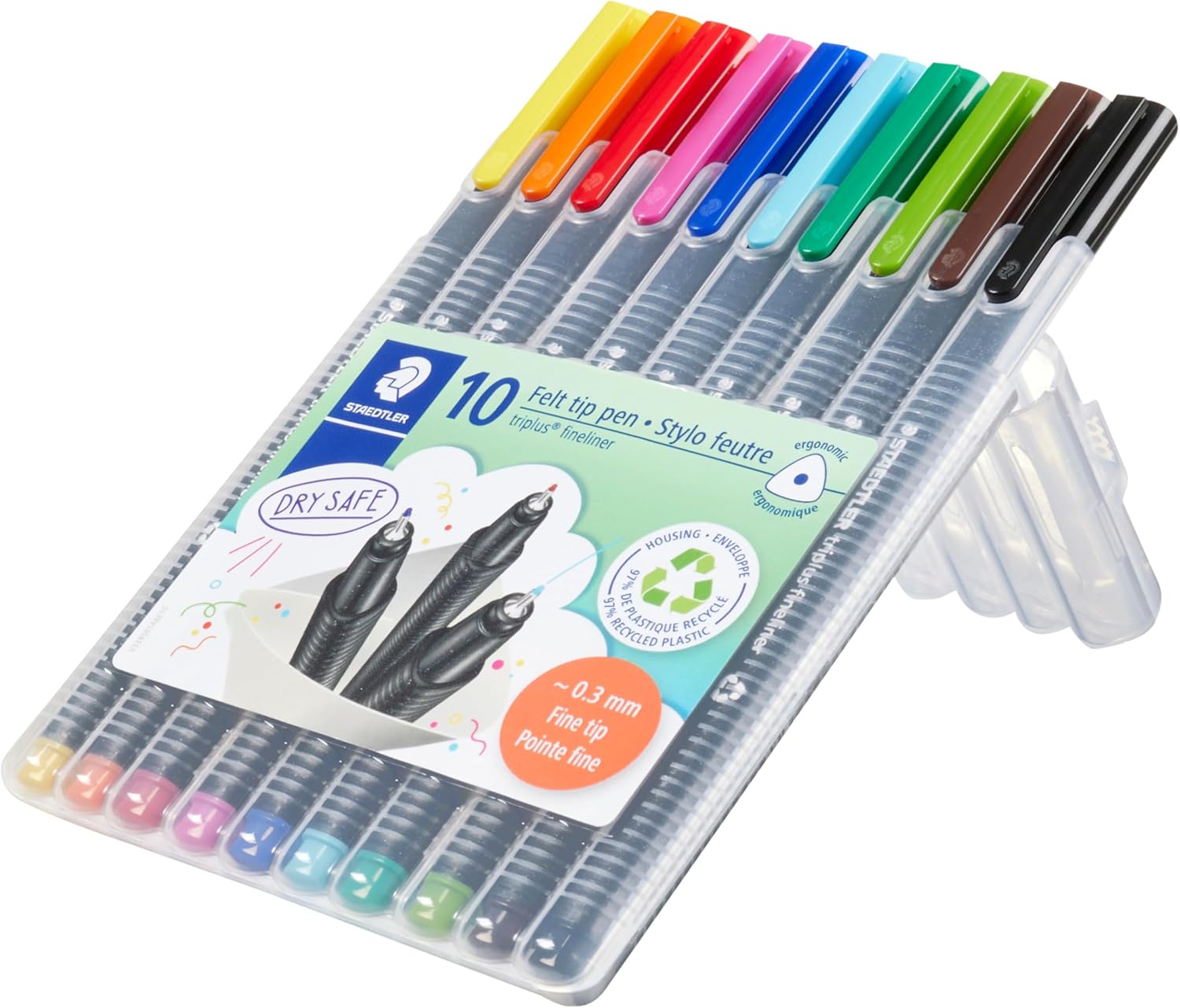 Staedtler 0.3mm Fineliner Felt Tip Pen Sets
