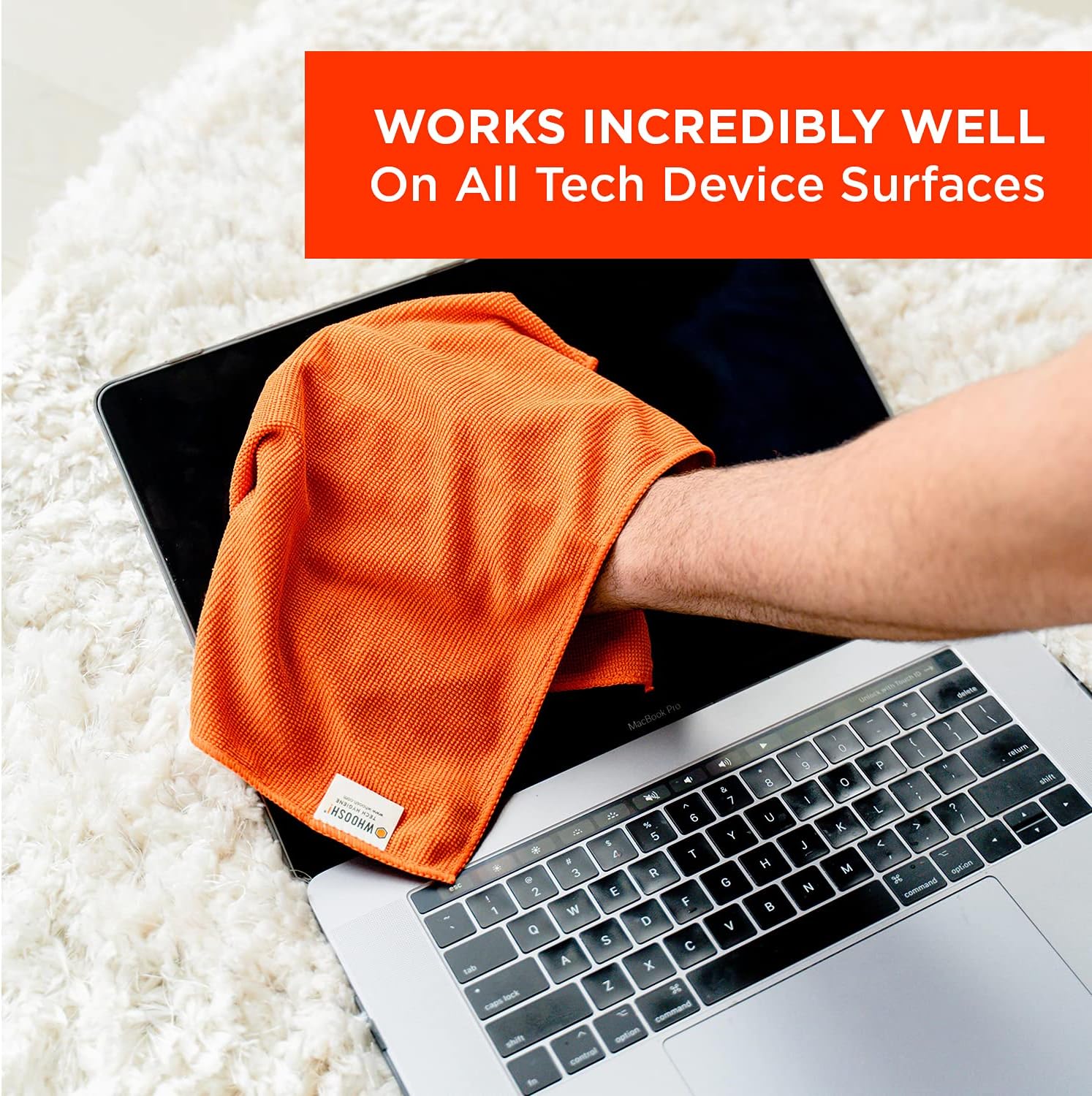 WHOOSH MICROFIBER CLTH 3PK