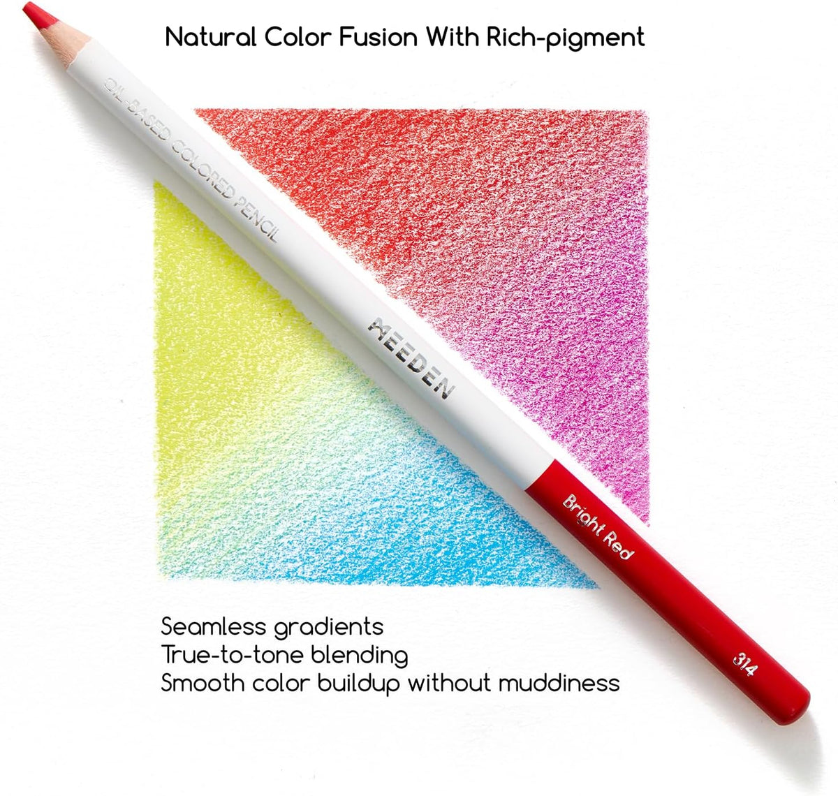 Meeden Coloured Oil Based Pencil Sets