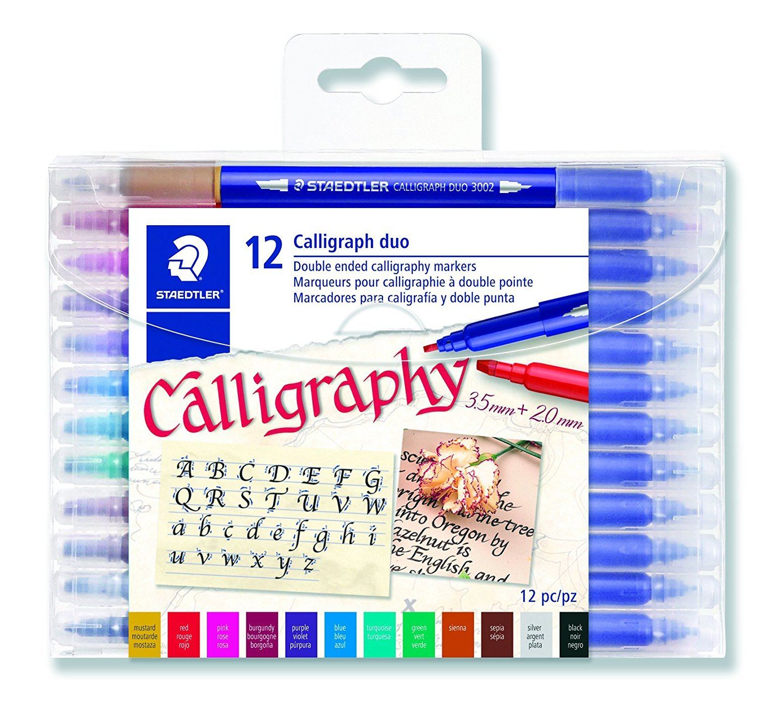 Calligraphy Duo 12-Set