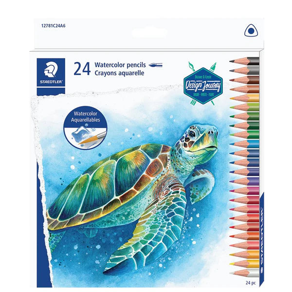Staedtler Water Colour Pencil Crayons 24PK