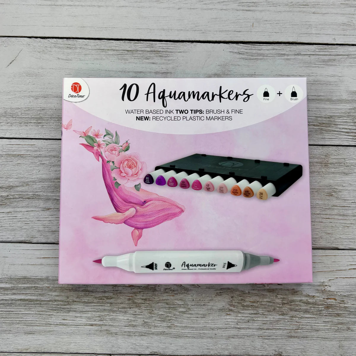 Deco Time Aquamarker 10-Colour Sets