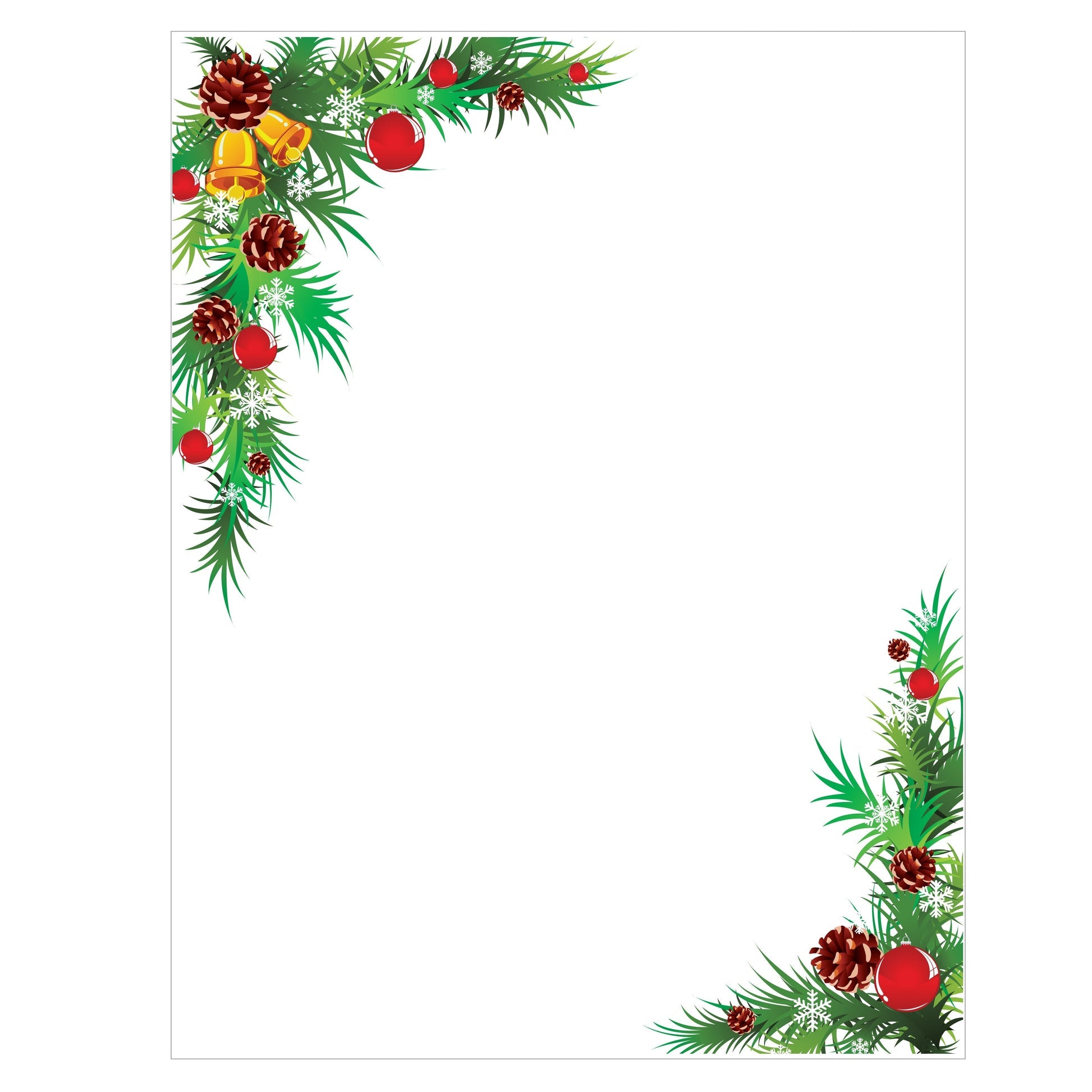 St James Christmas Paper- Holiday Wreath