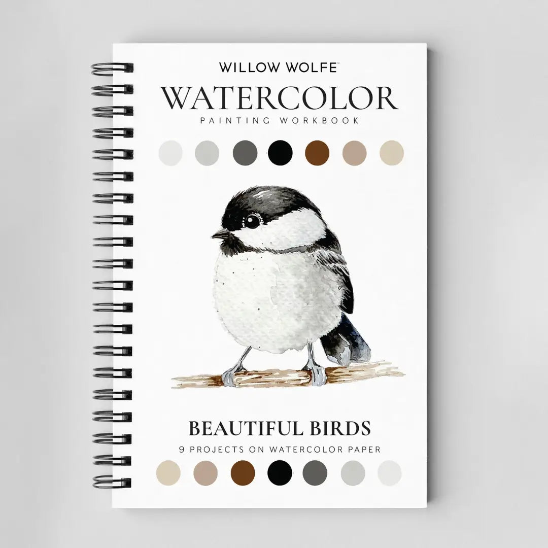 Watercolour Workbooks by Willow Wolfe