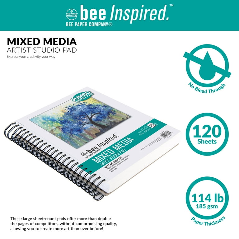 Inspired 9x12" Mixed Media Pads & Sketchbooks