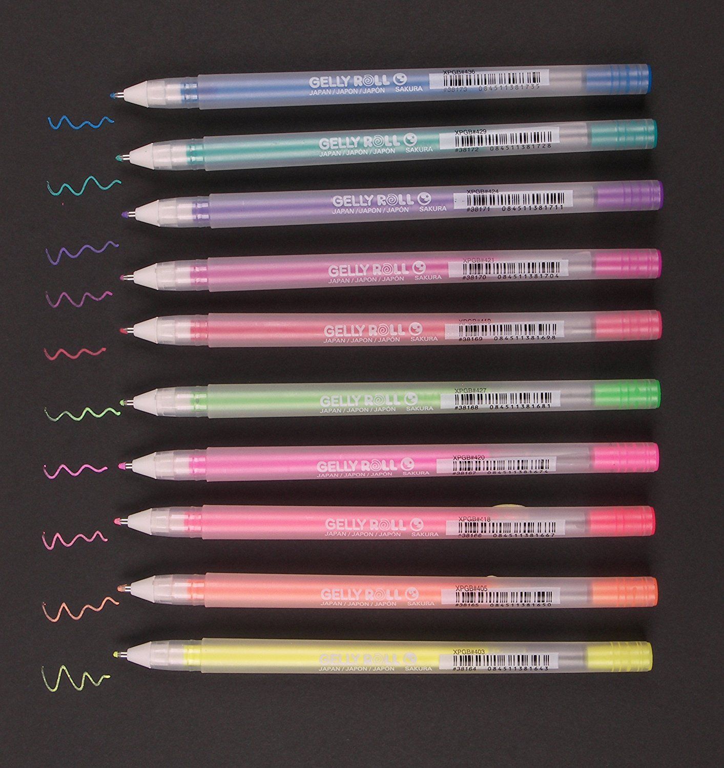 Moonlight Gelly Roll Pens - Singles