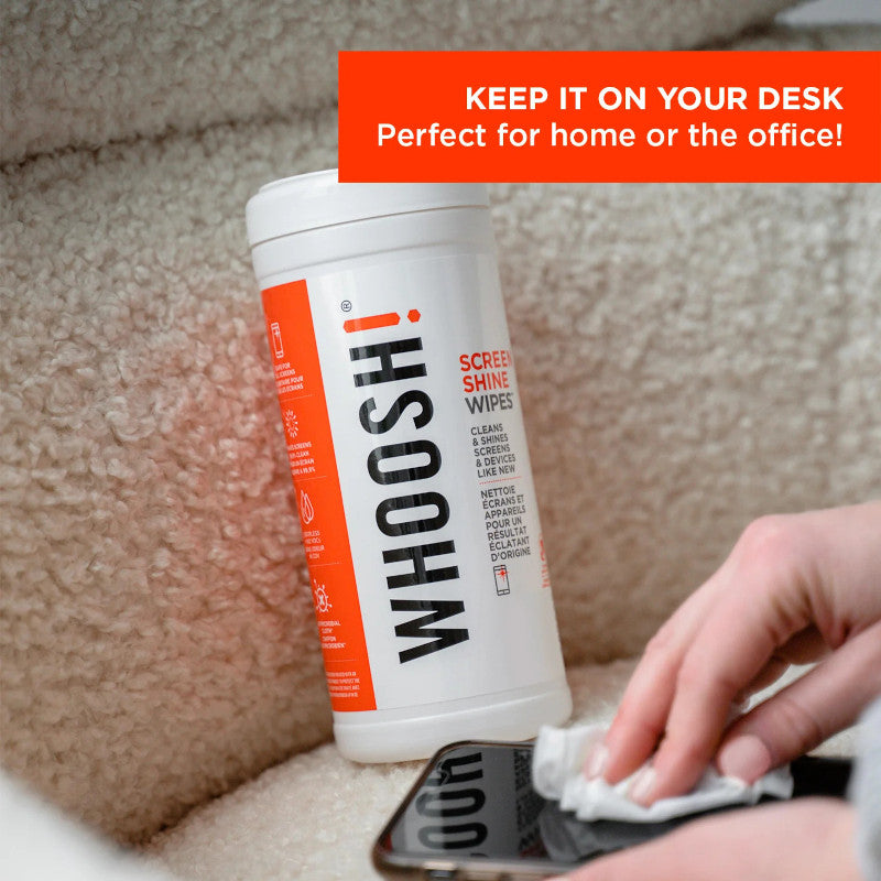 WHOOSH SCREEN WIPES 70/PK