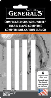 Compressed White Pastel 4pk