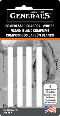 Compressed White Pastel 4pk