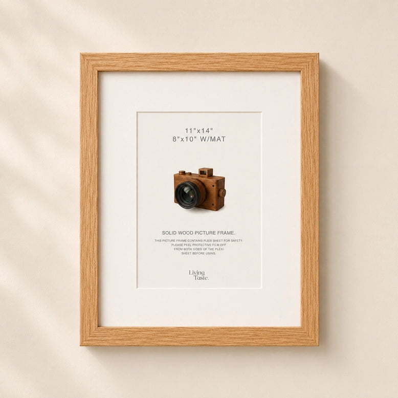 Natural Real Oak Frames