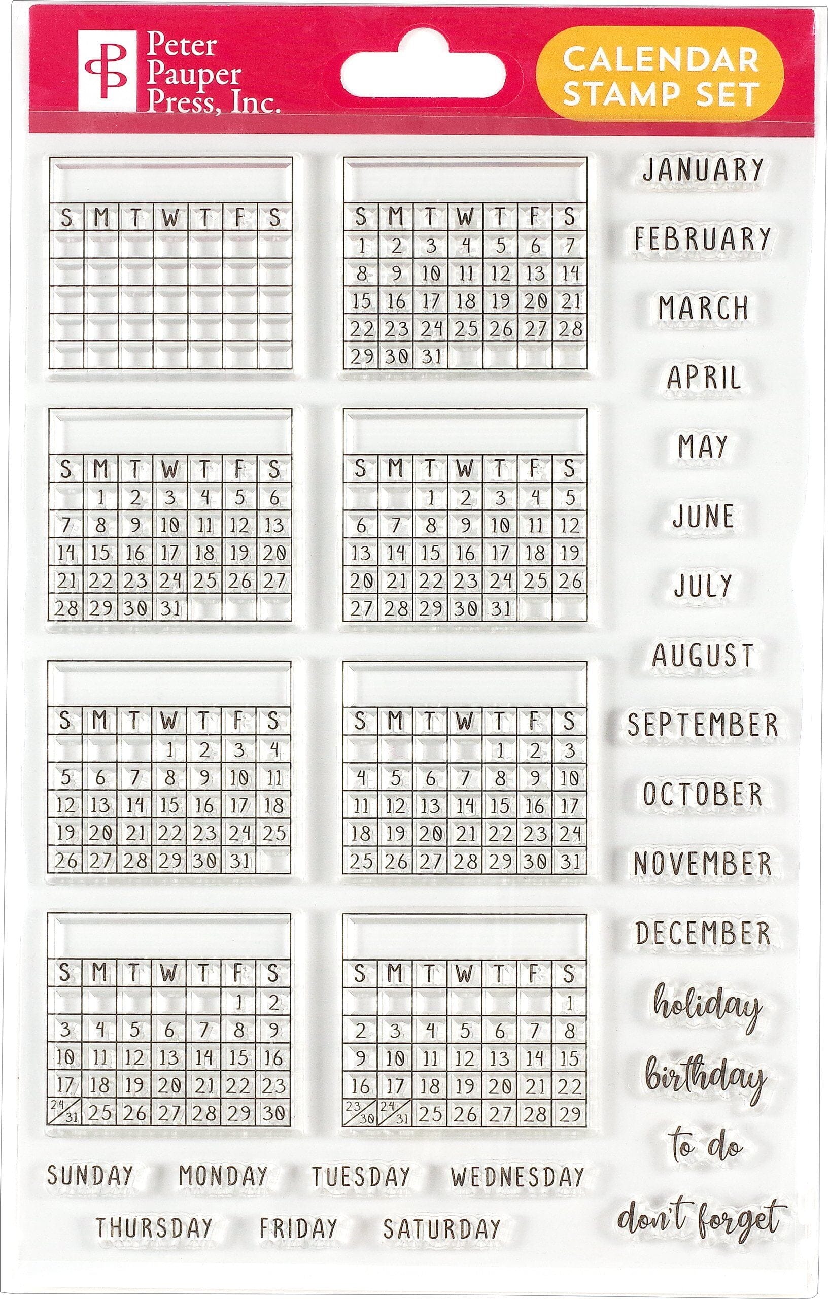 Cling Stamp Sets