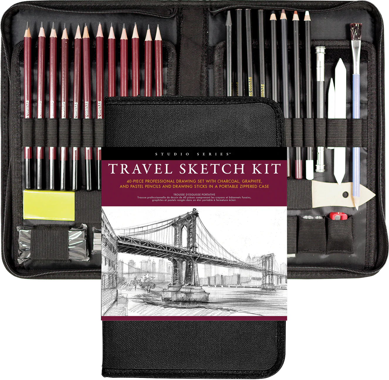 Travel & Sketch 40-Piece Kit
