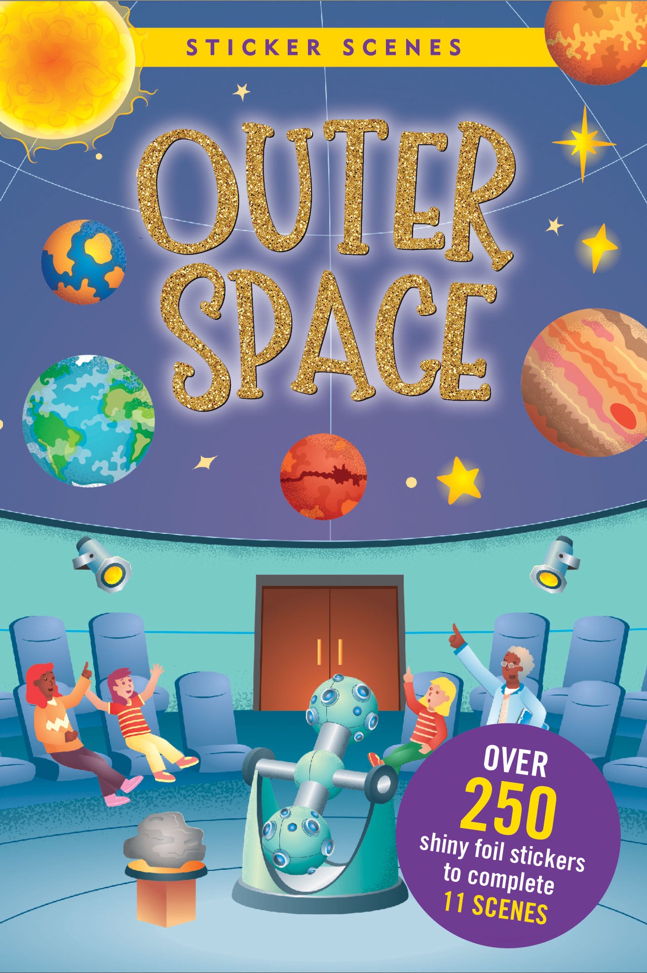Kids Sticker Scene Books