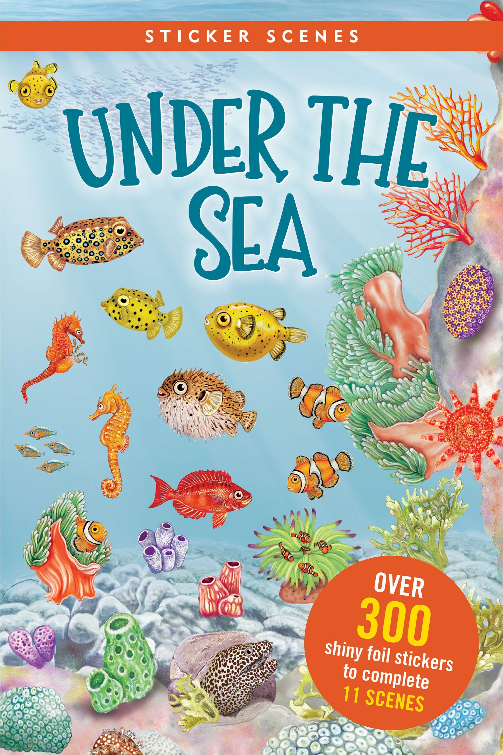 Kids Sticker Scene Books